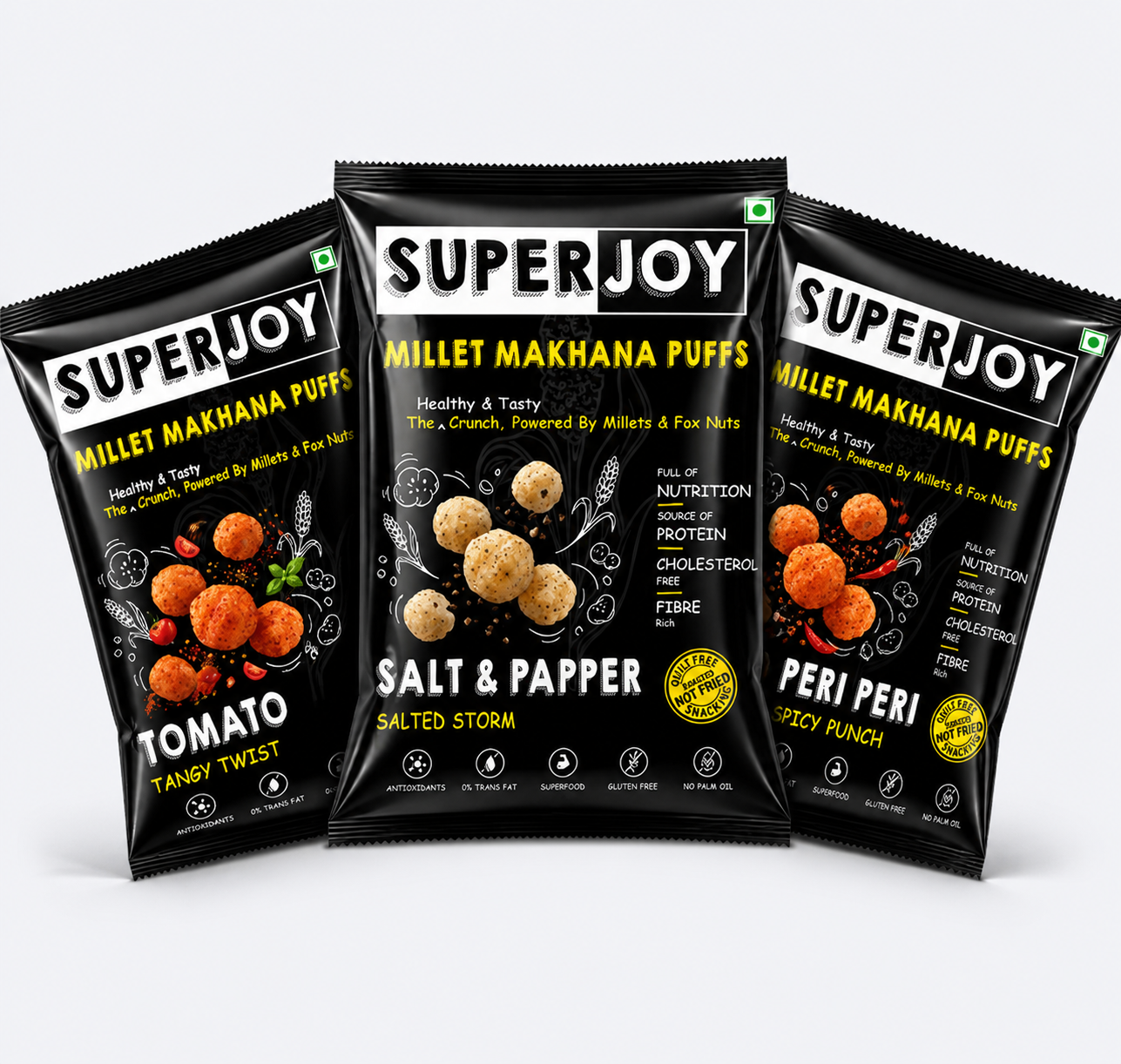 SuperJoy Millet Makhana Puffs